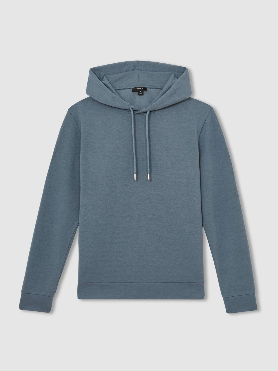 Interlock Jersey Drawstring Hoodie Airforce Blue | Men