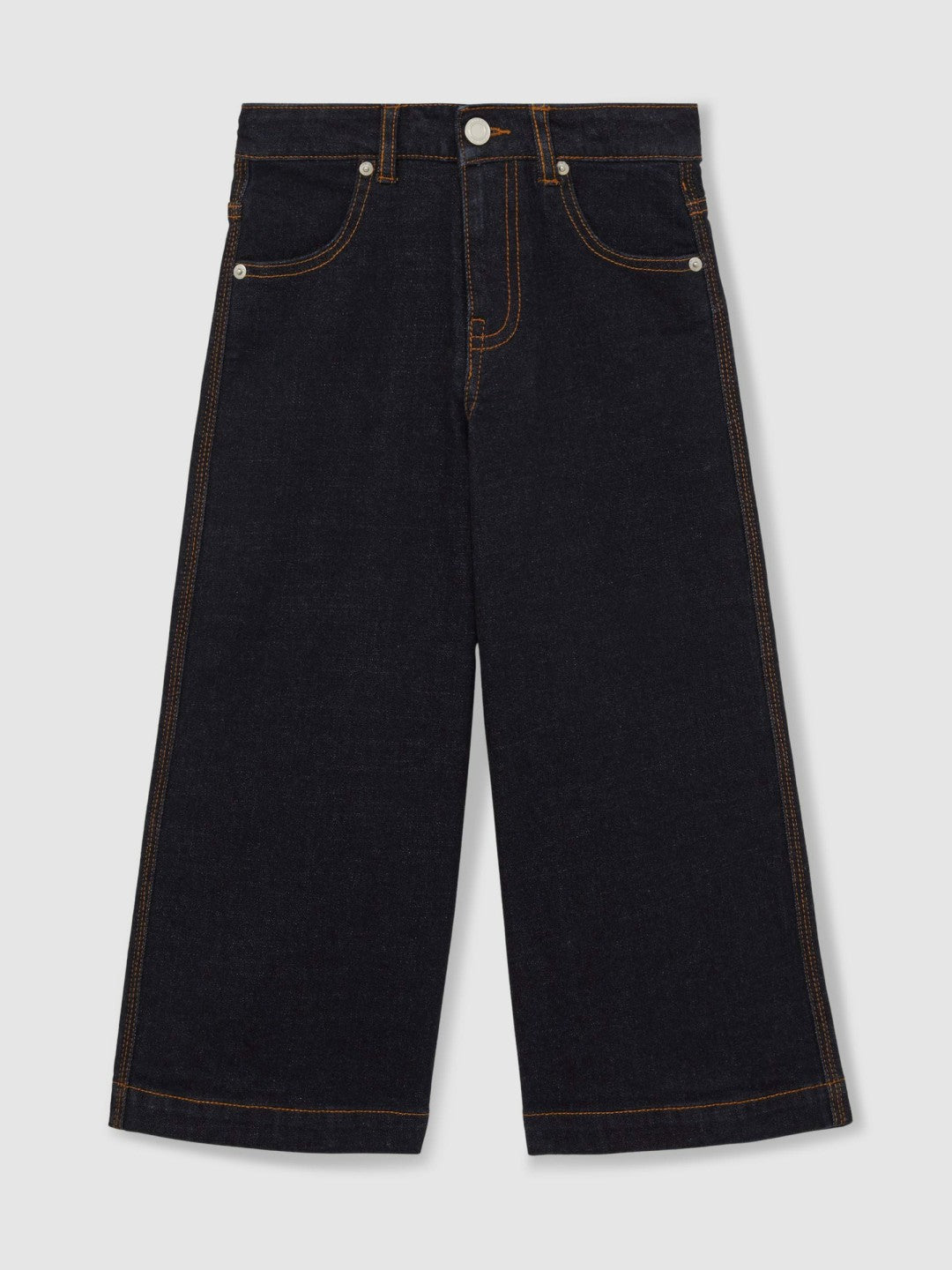 13-14 yrs Wide-Leg Jeans Indigo | Children & Baby