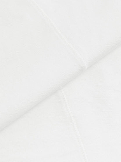 Stretch-Cotton Crew-Neck T-Shirt White | Women
