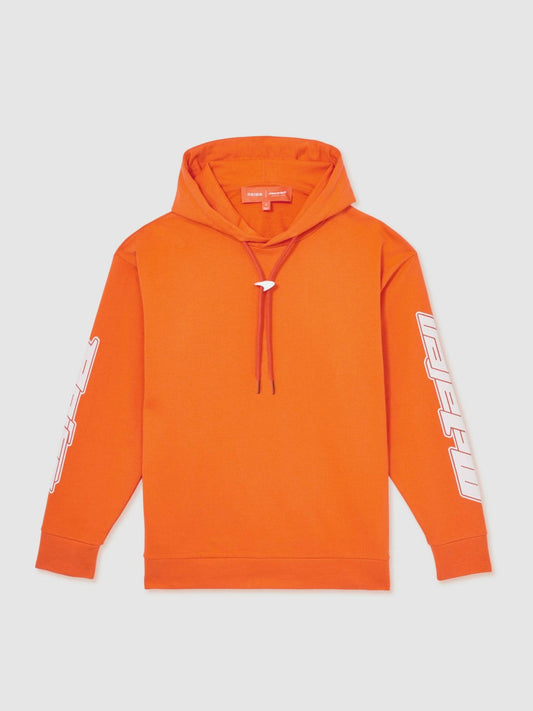 McLaren F1 Team Oversize Toggle Hoodie Unisex Fit Papaya Orange | Men