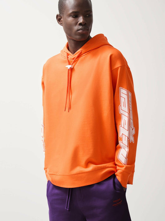 McLaren F1 Team Oversize Toggle Hoodie Unisex Fit Papaya Orange | Men