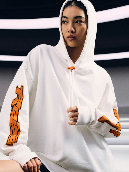 McLaren F1 Team Oversize Toggle Hoodie Unisex Fit White | Men