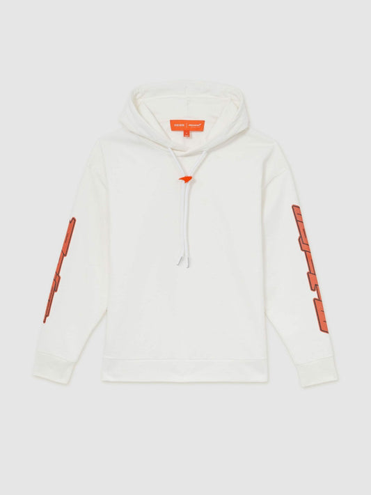 McLaren F1 Team Oversize Toggle Hoodie Unisex Fit White | Men