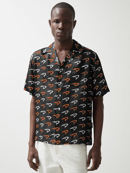 McLaren F1 Team Speedmark Logo Shirt Black | Men