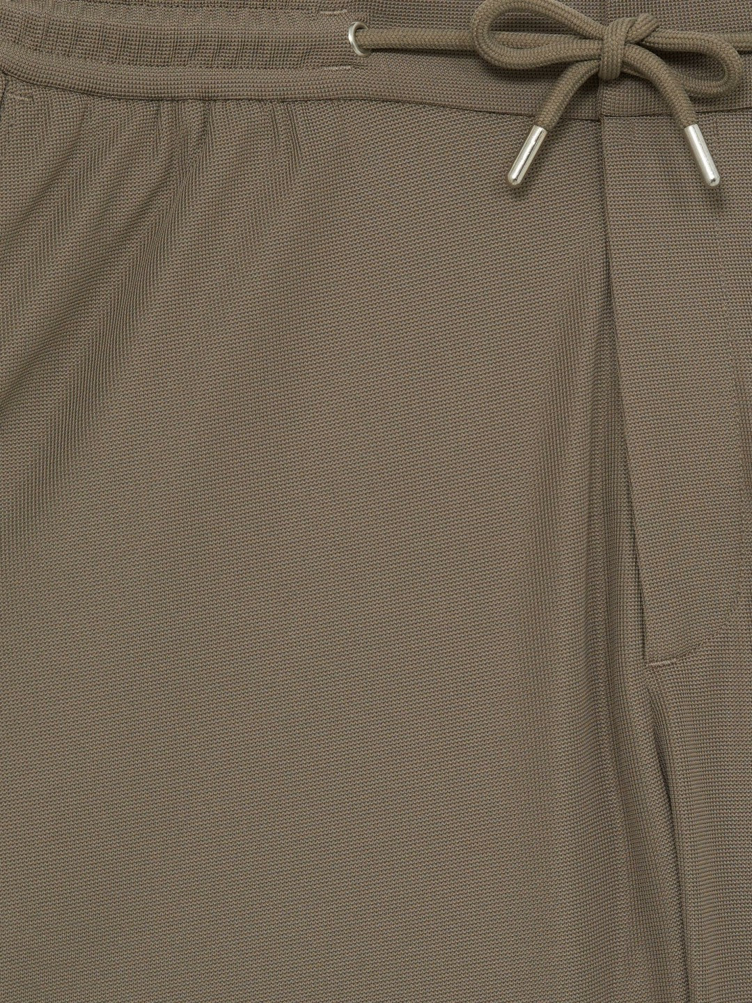 Textured Drawstring Shorts Mocha Brown | Men