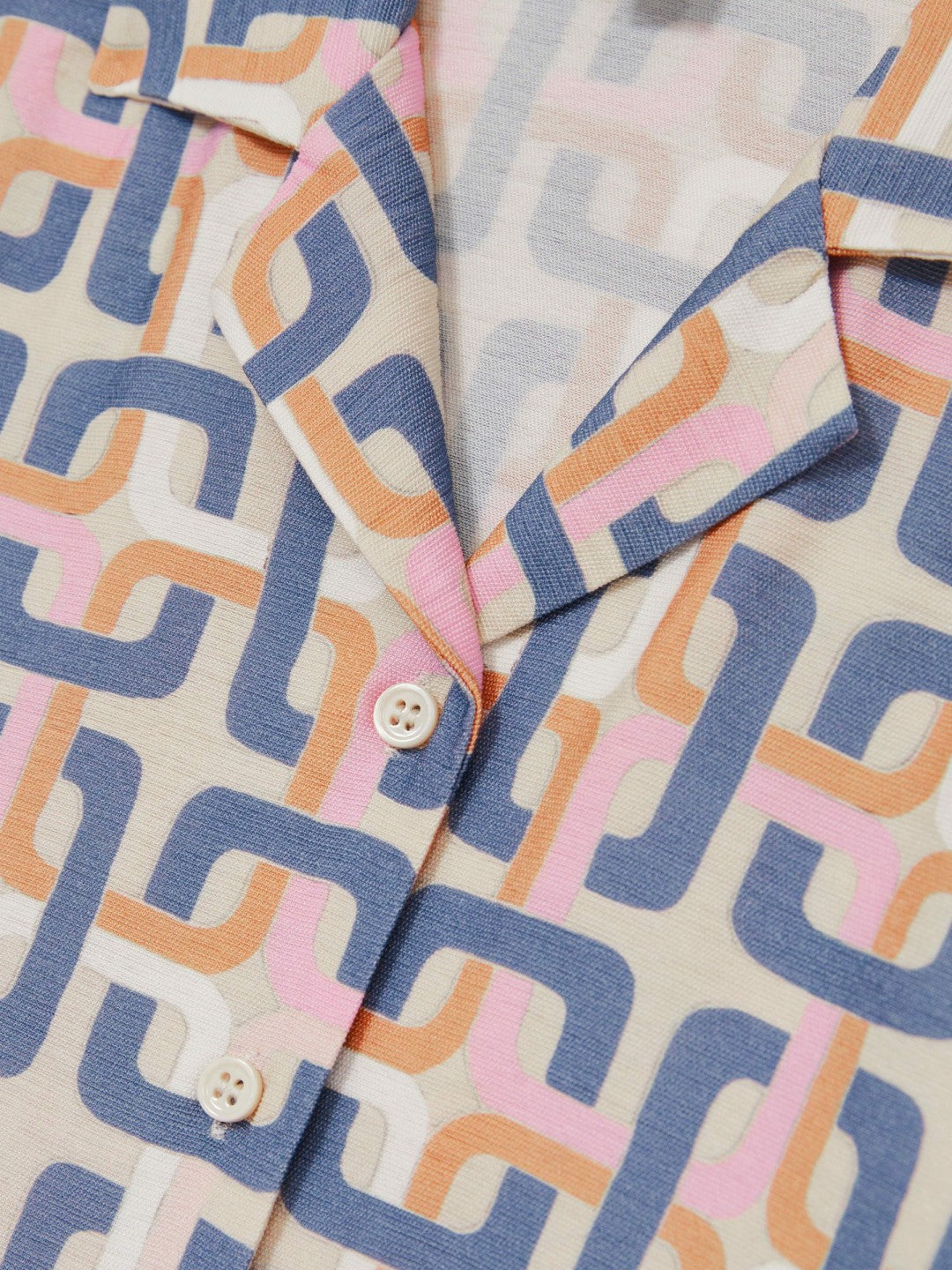 9-13 yrs Geometric Chain Print Shirt Multi | Children & Baby