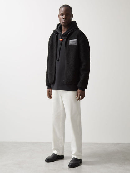 McLaren F1 Team Embroidered Fleece Jacket Unisex Fit Black | Men