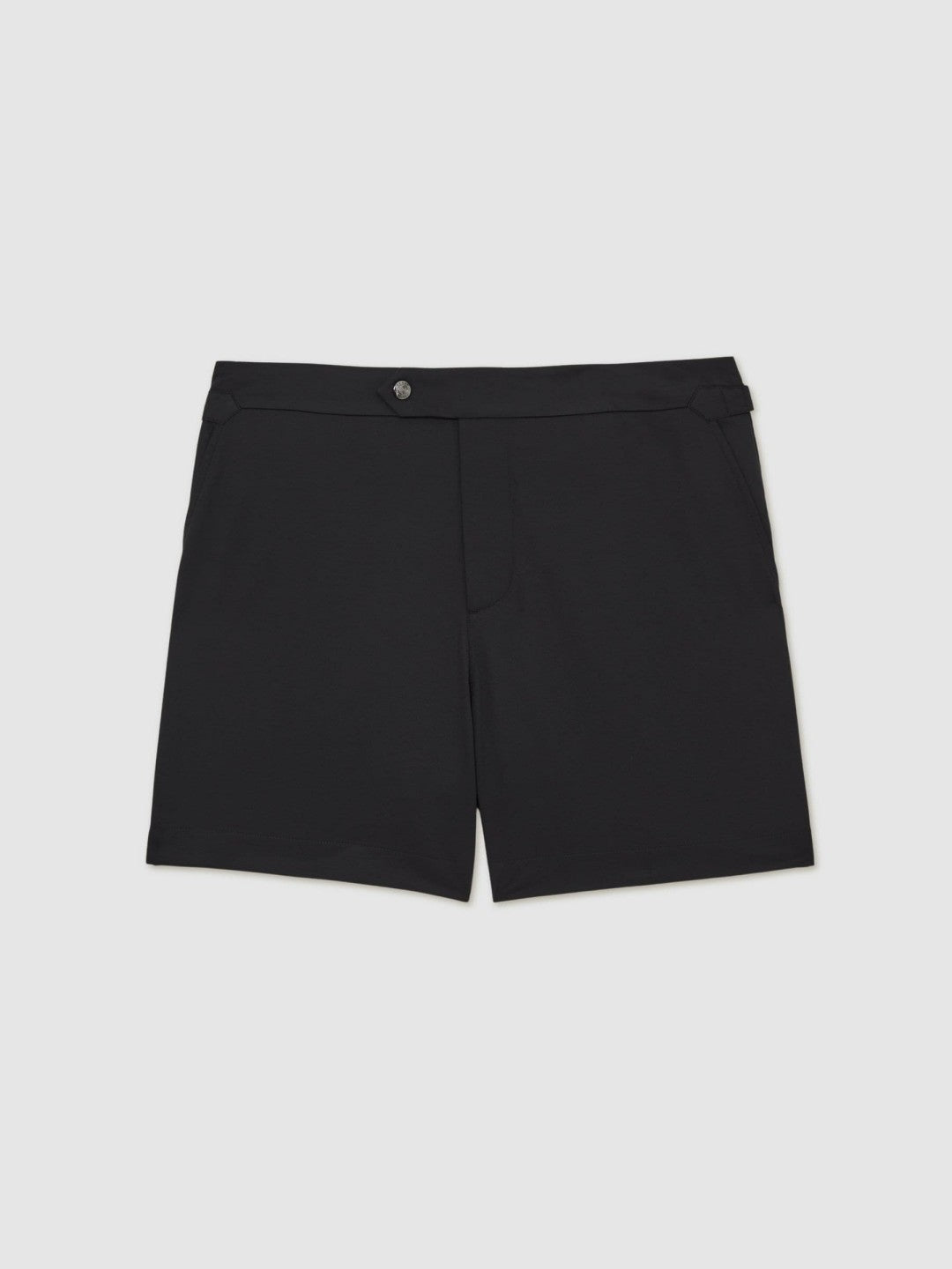 Side-Adjuster Swim Shorts Black | Men
