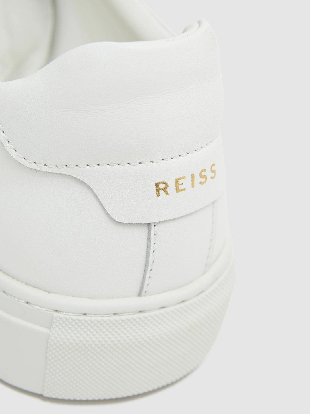 Leather Low-Top Trainers White | Men