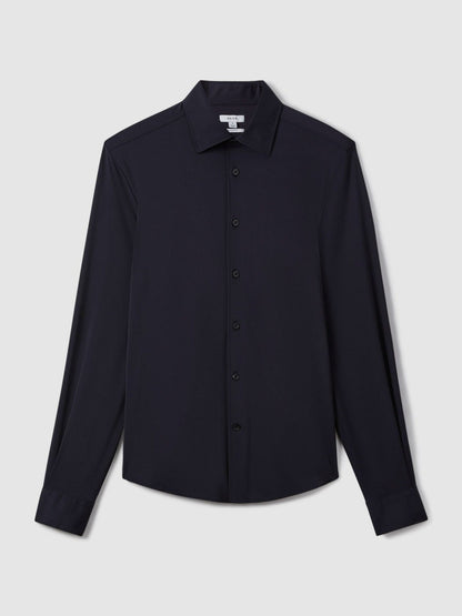 Long-Sleeve Travel Shirt Navy | Men