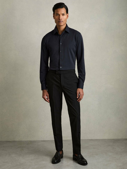Long-Sleeve Travel Shirt Navy | Men