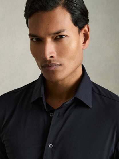 Long-Sleeve Travel Shirt Navy | Men