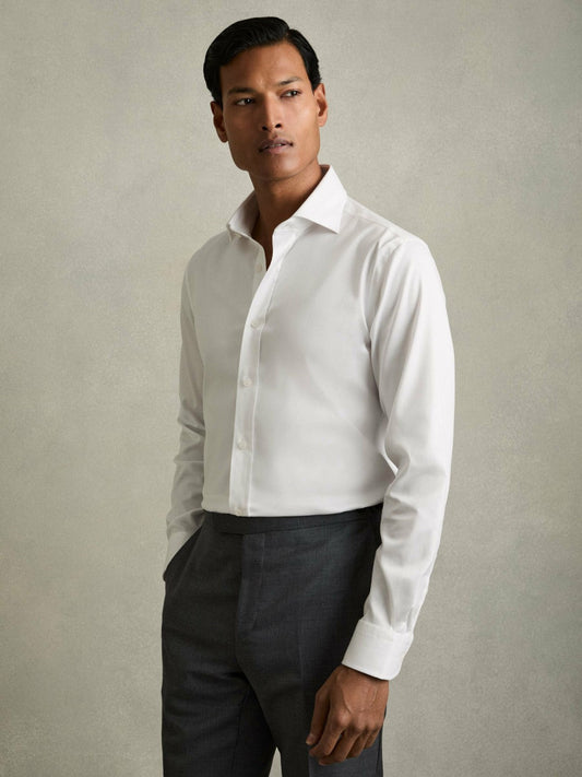 Regular Fit Shirt White | Men