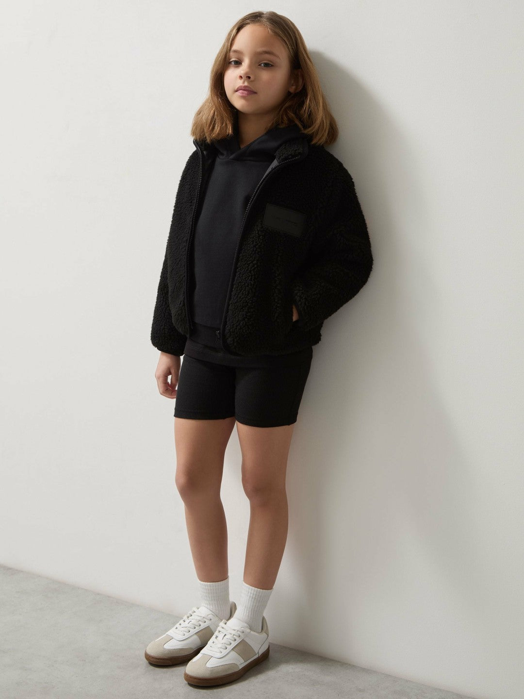 13-14 yrs Unisex Fit McLaren F1 Team Embroidered Fleece Jacket Black | Children & Baby