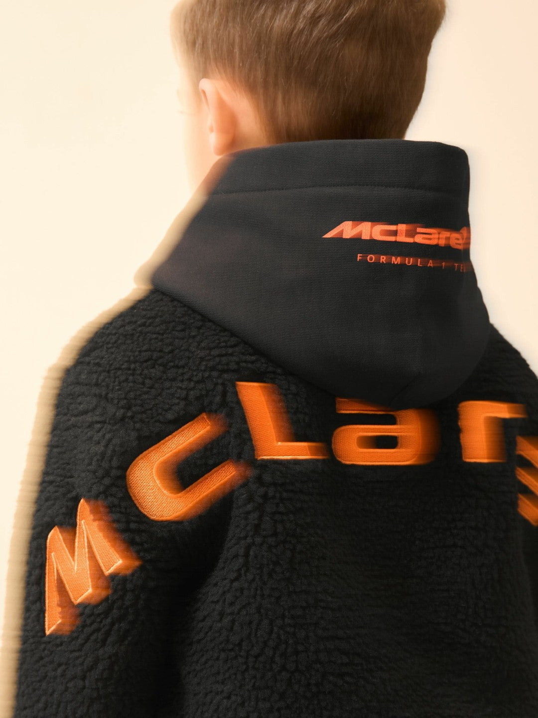 13-14 yrs Unisex Fit McLaren F1 Team Embroidered Fleece Jacket Black | Children & Baby