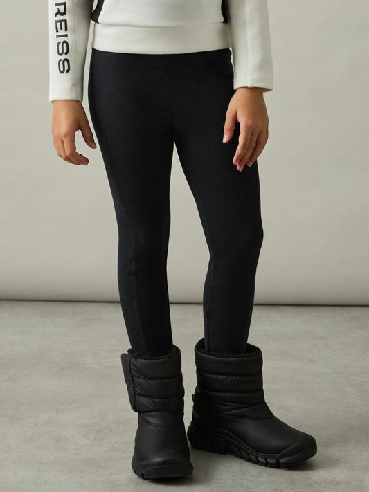 4-9 yrs Stretch Logo Print Leggings Black | Children & Baby