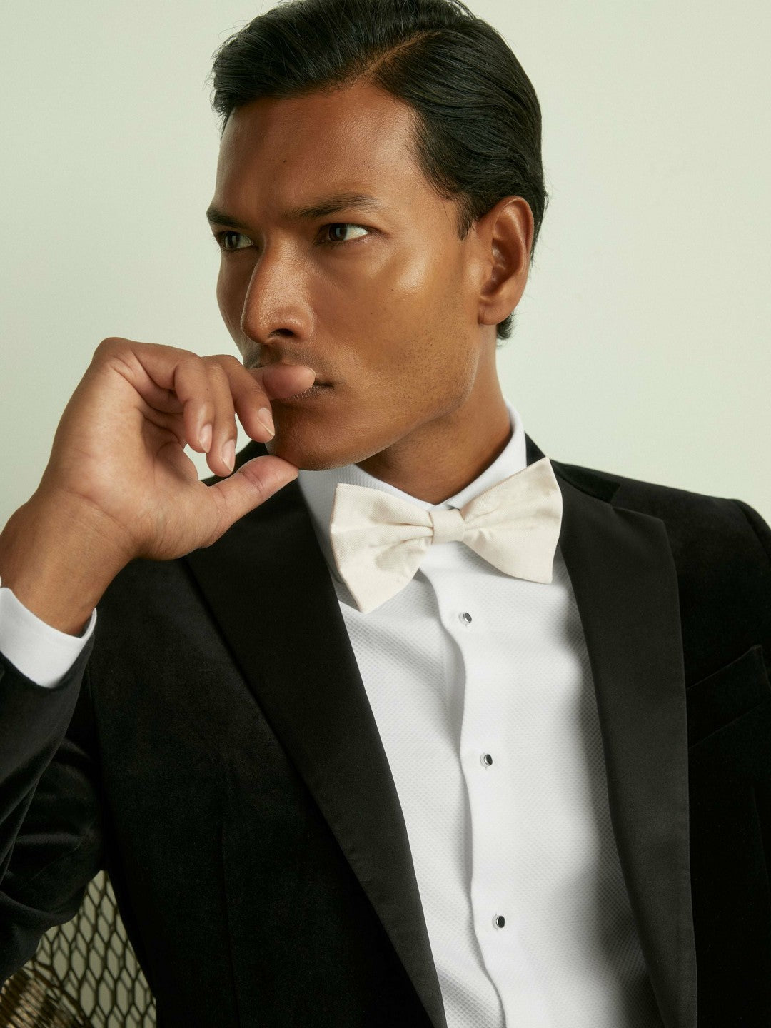 Tie Light Ivory | Men