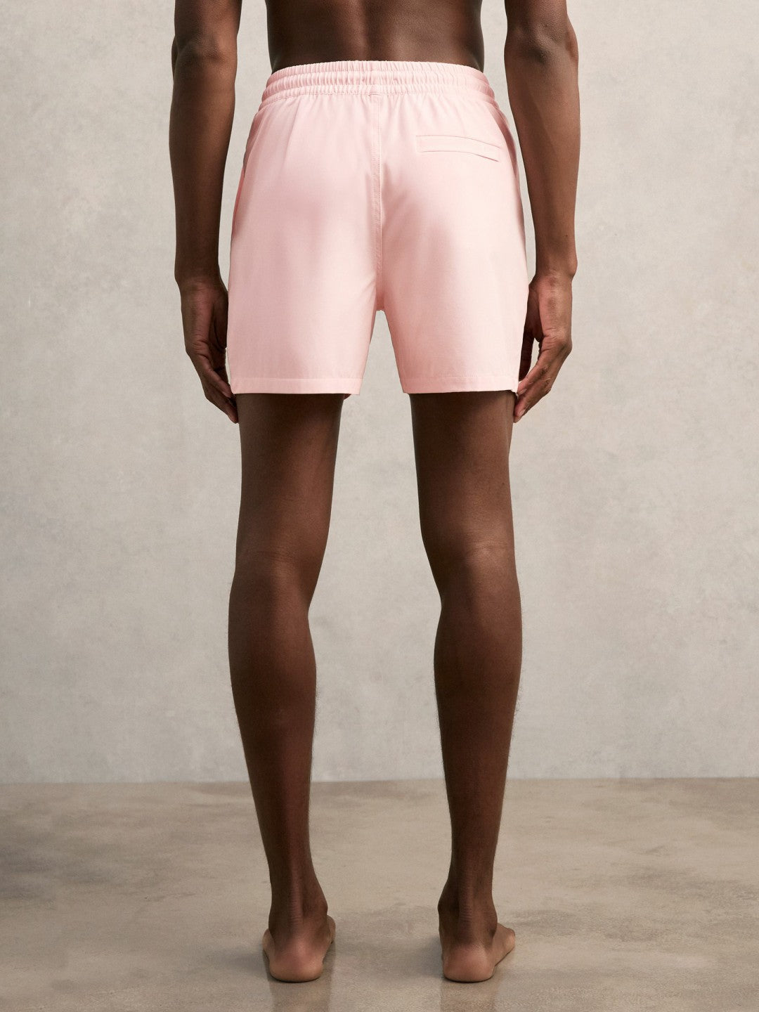 Drawstring Swim Shorts Pink | Men