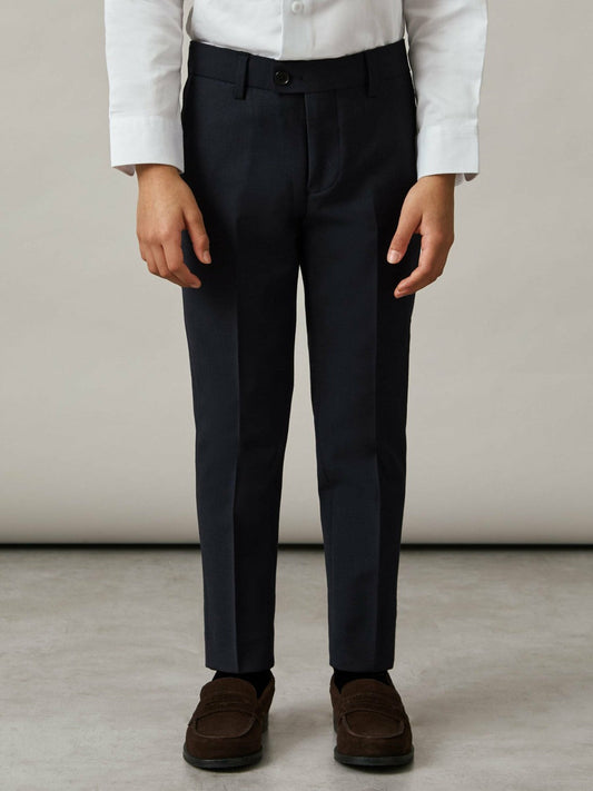 3-9 yrs Wool-Blend Suit Trousers Navy | Children & Baby