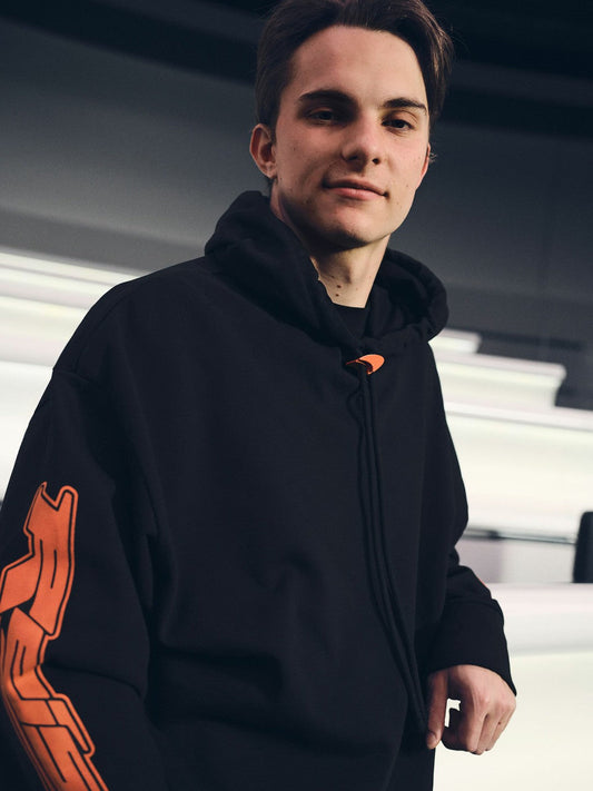 McLaren F1 Team Oversize Toggle Hoodie Unisex Fit Black | Men