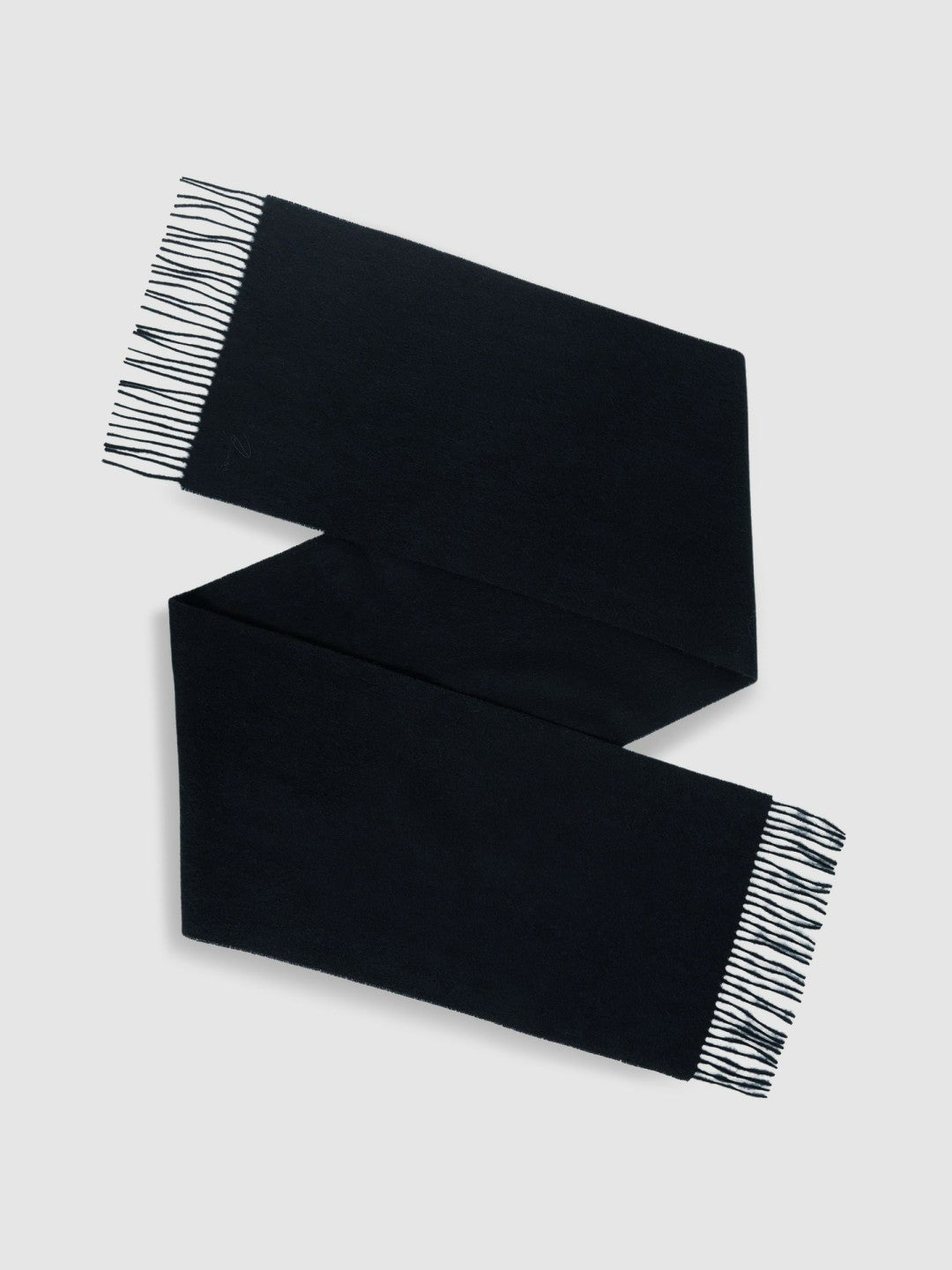 Wool and Cashmere Scarf Navy | Men