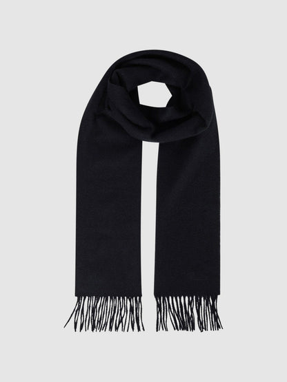 Wool and Cashmere Scarf Navy | Men