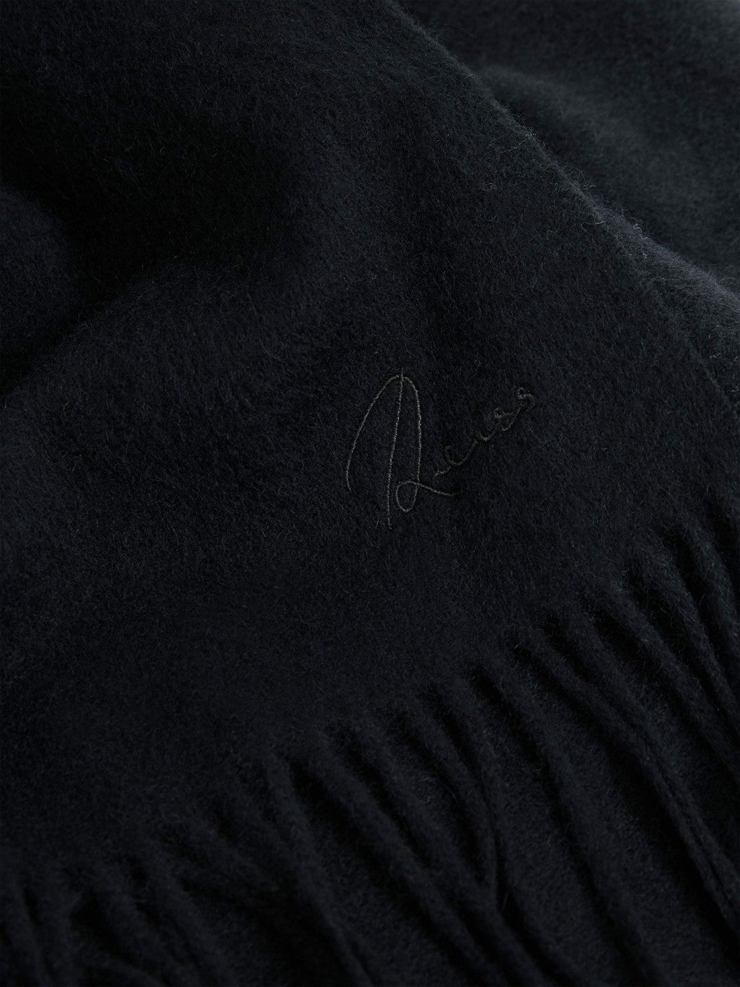Wool and Cashmere Scarf Navy | Men