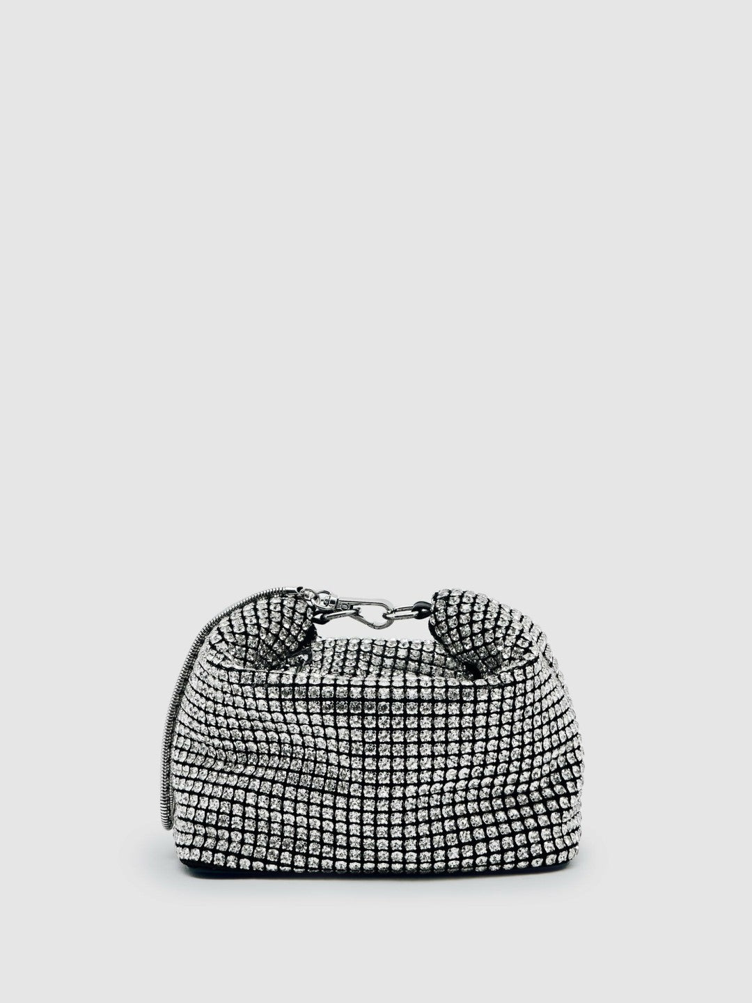 Crystal Bracelet Pouch Bag Silver | Women