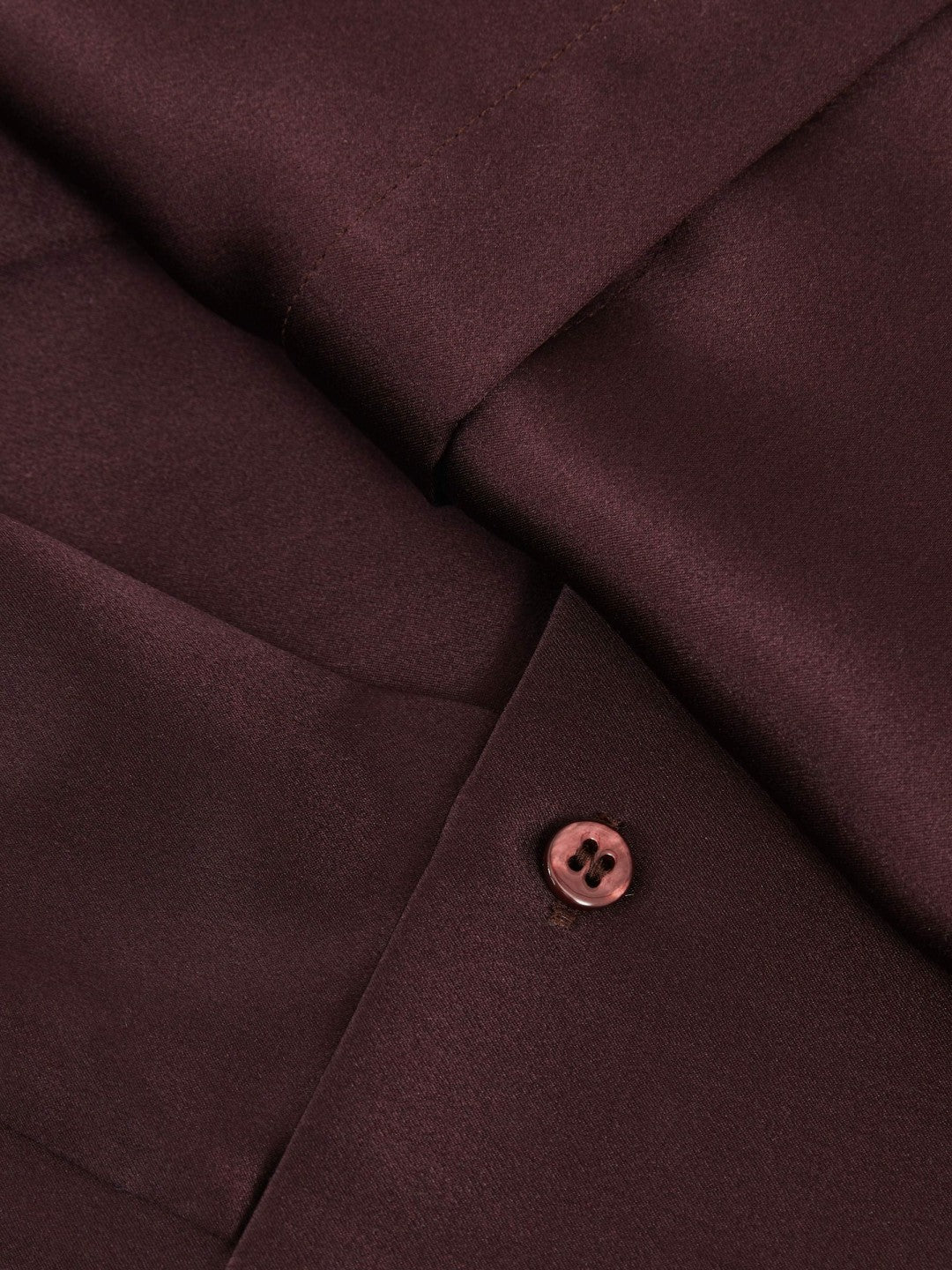 Silk Double-Cuff Button-Through Shirt Red | Women