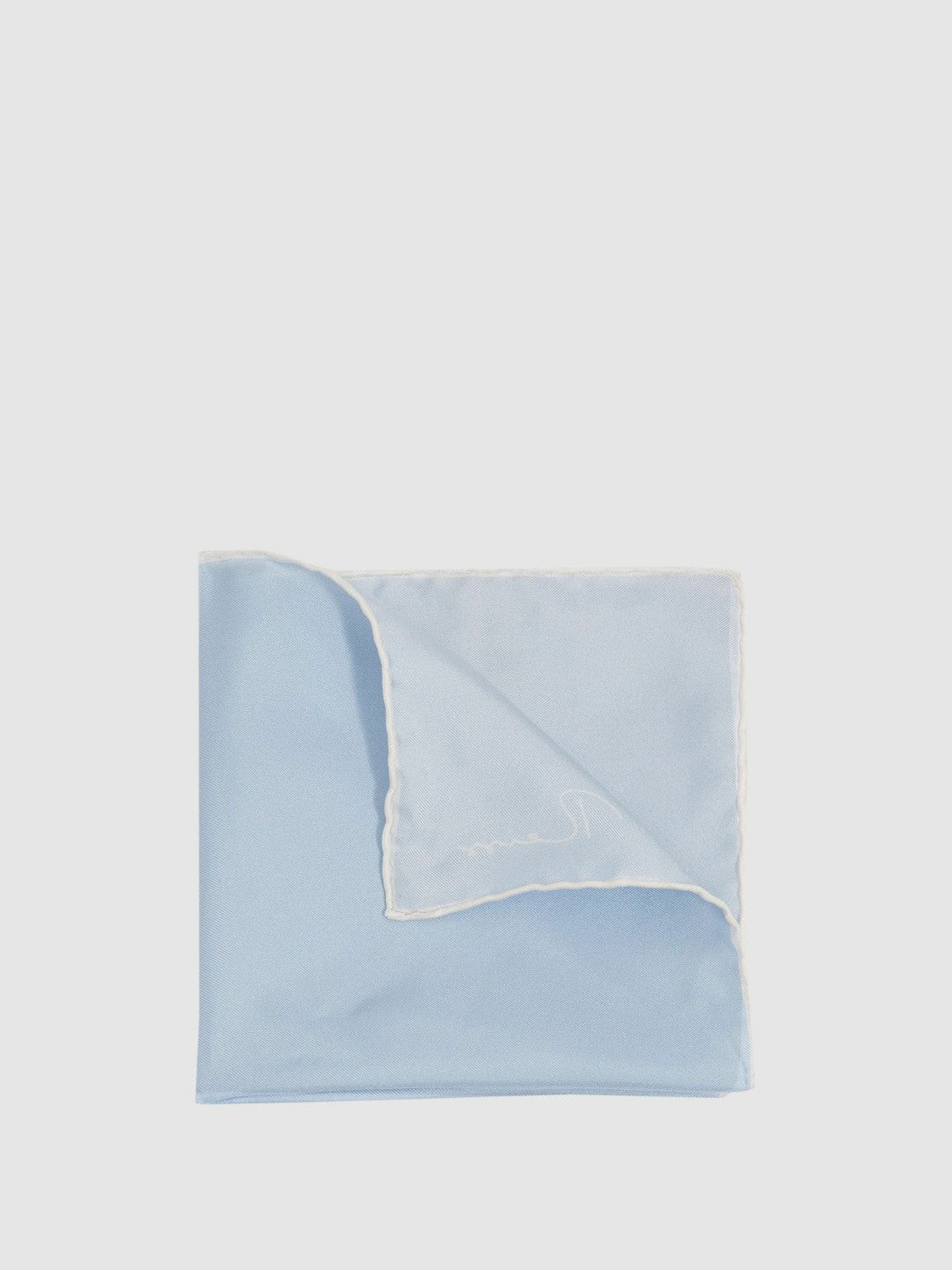 Ceremony Light Blue Silk Pocket Square Light Blue | Men
