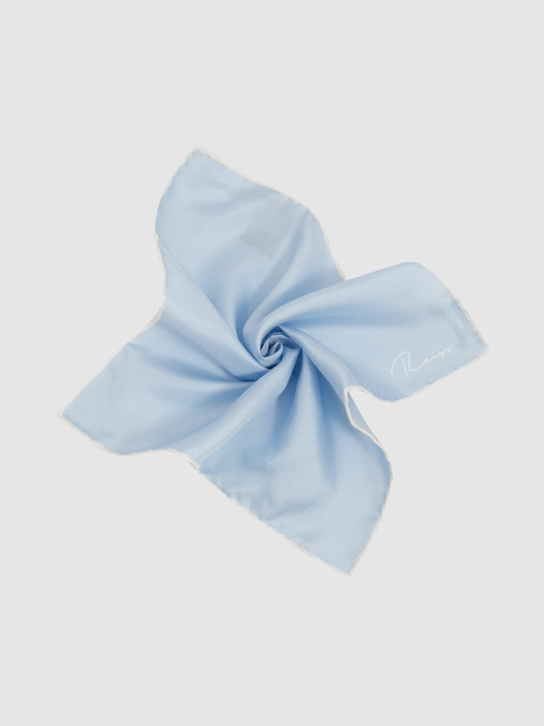 Ceremony Light Blue Silk Pocket Square Light Blue | Men