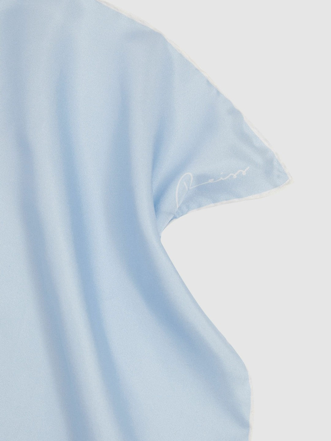 Ceremony Light Blue Silk Pocket Square Light Blue | Men
