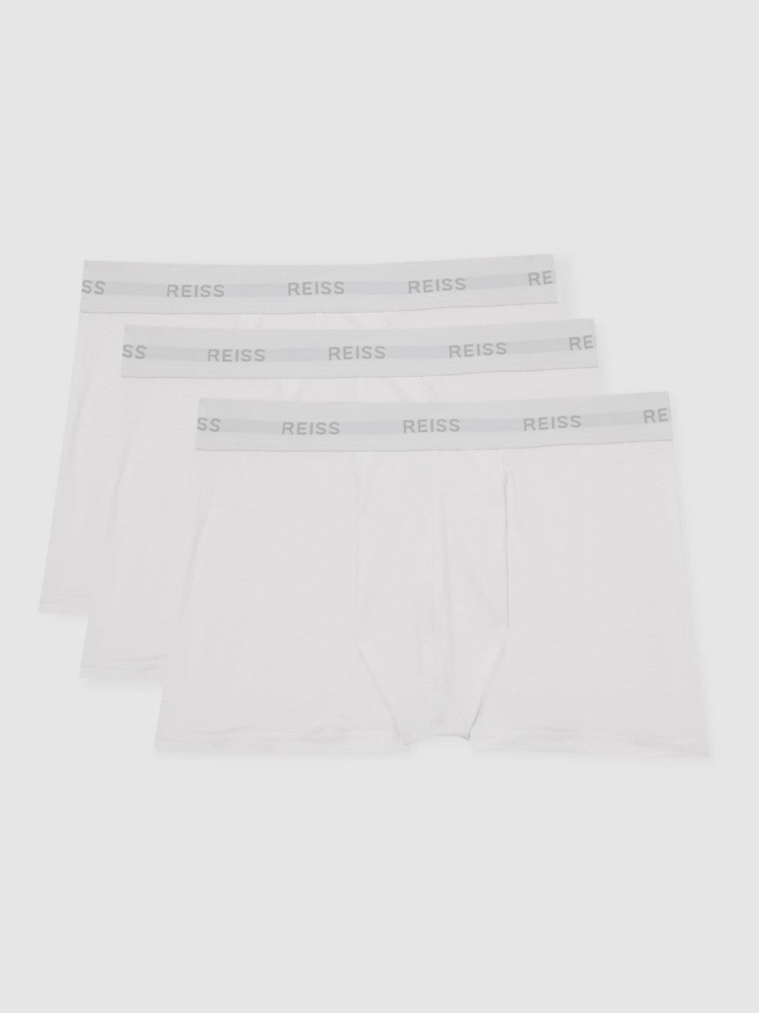 Three Pack Cotton Boxers White | Men