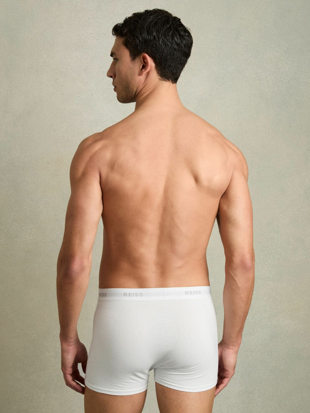 Three Pack Cotton Boxers White | Men