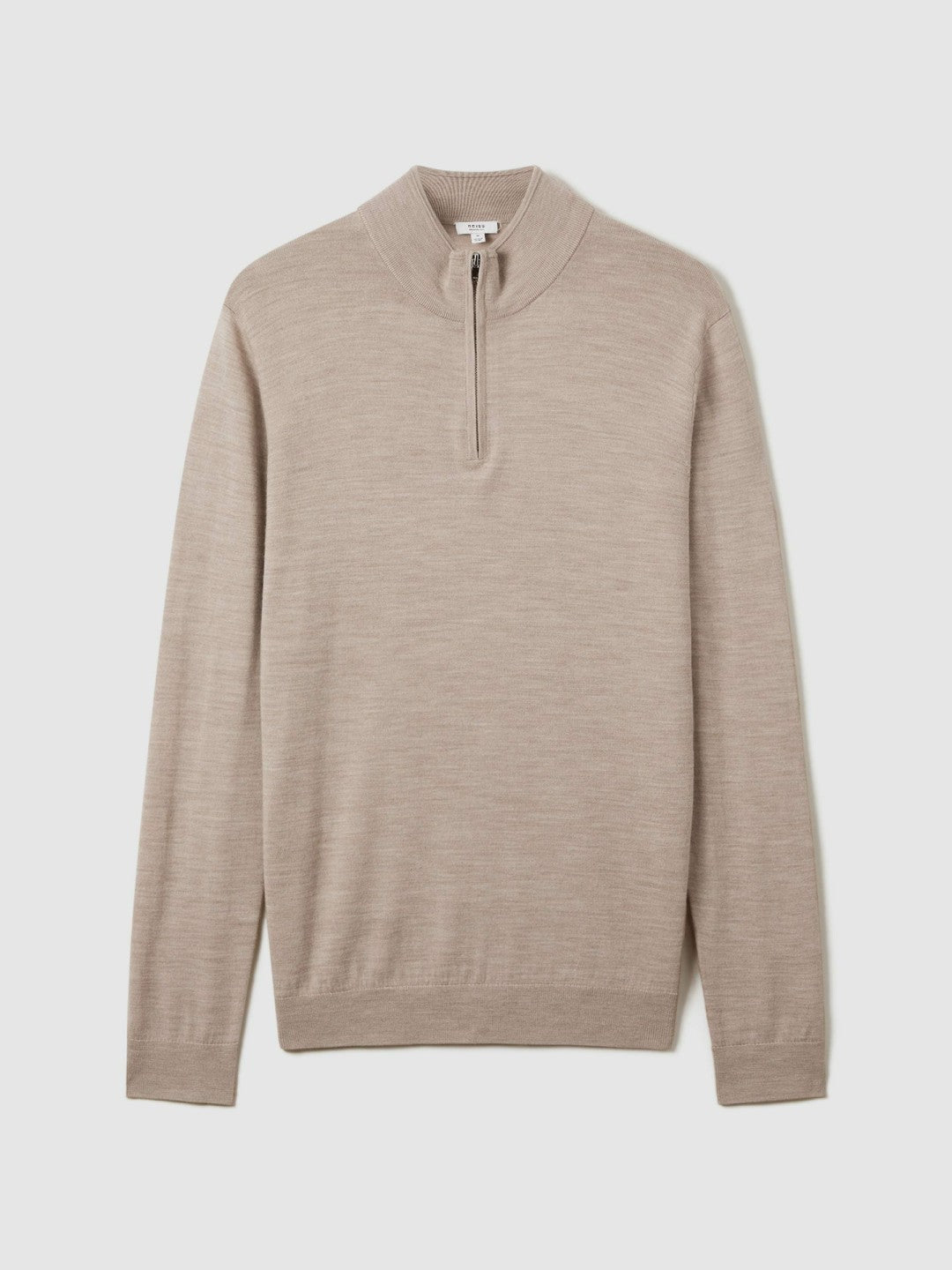 Merino Wool Half-Zip Jumper  | Men