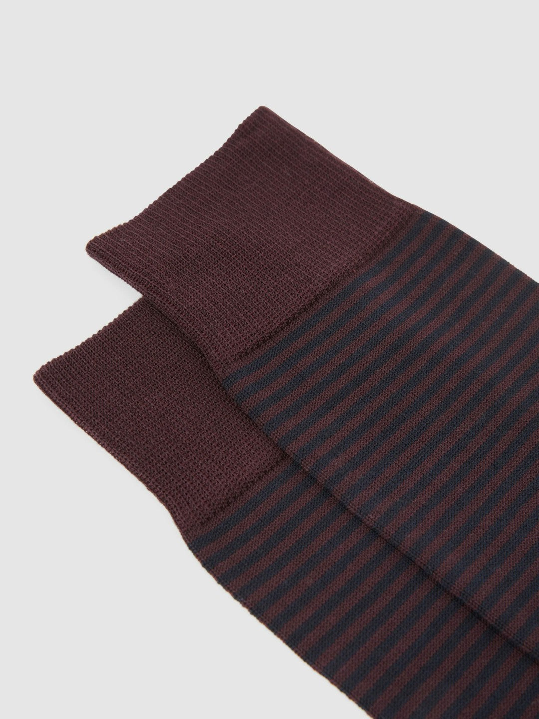 Striped Socks Bordeaux | Men