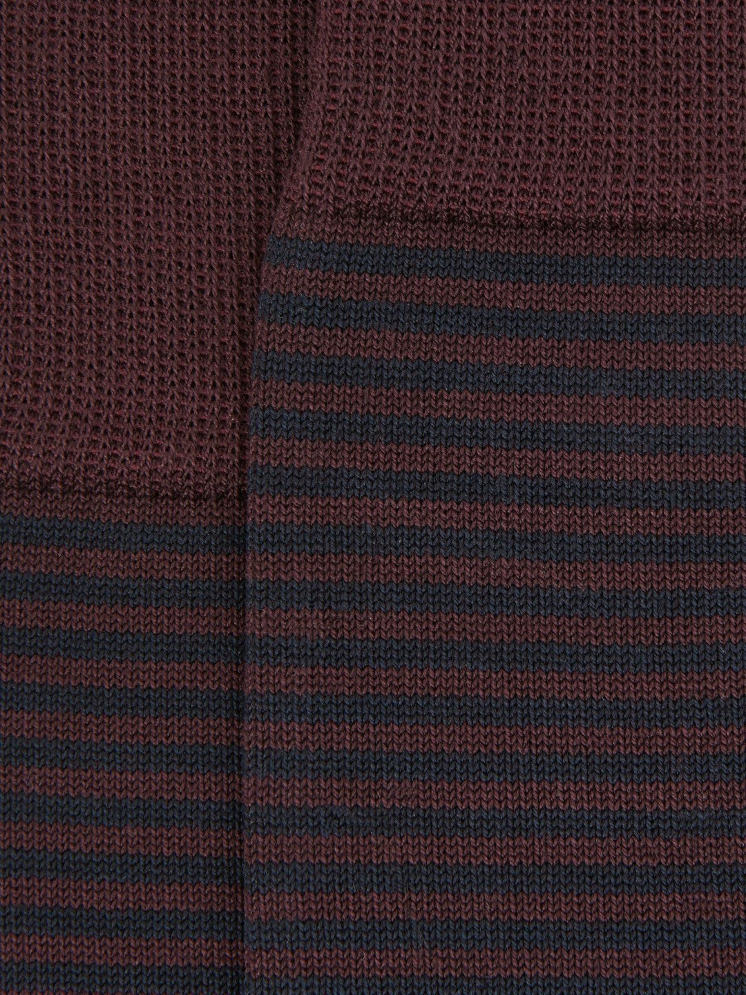 Striped Socks Bordeaux | Men