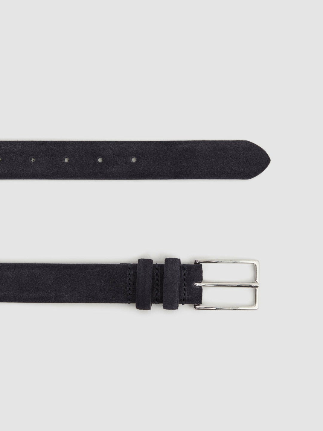 Suede Belt Navy | Men