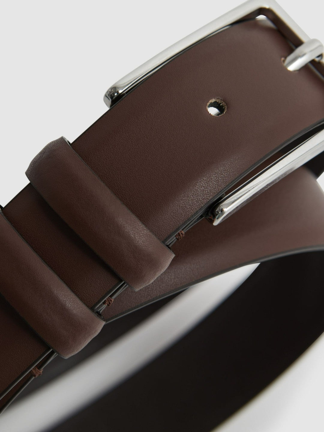 Smooth Leather Belt Tan | Men