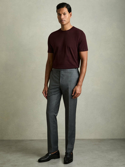 Cotton Crew Neck T-Shirt  | Men