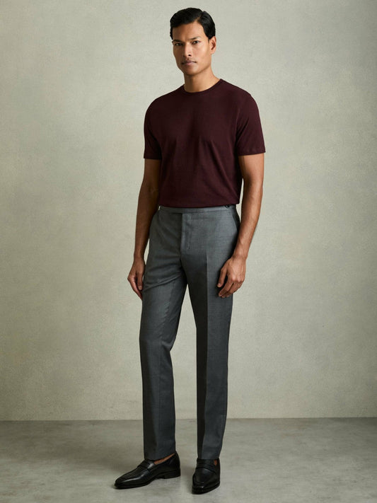 Cotton Crew Neck T-Shirt  | Men