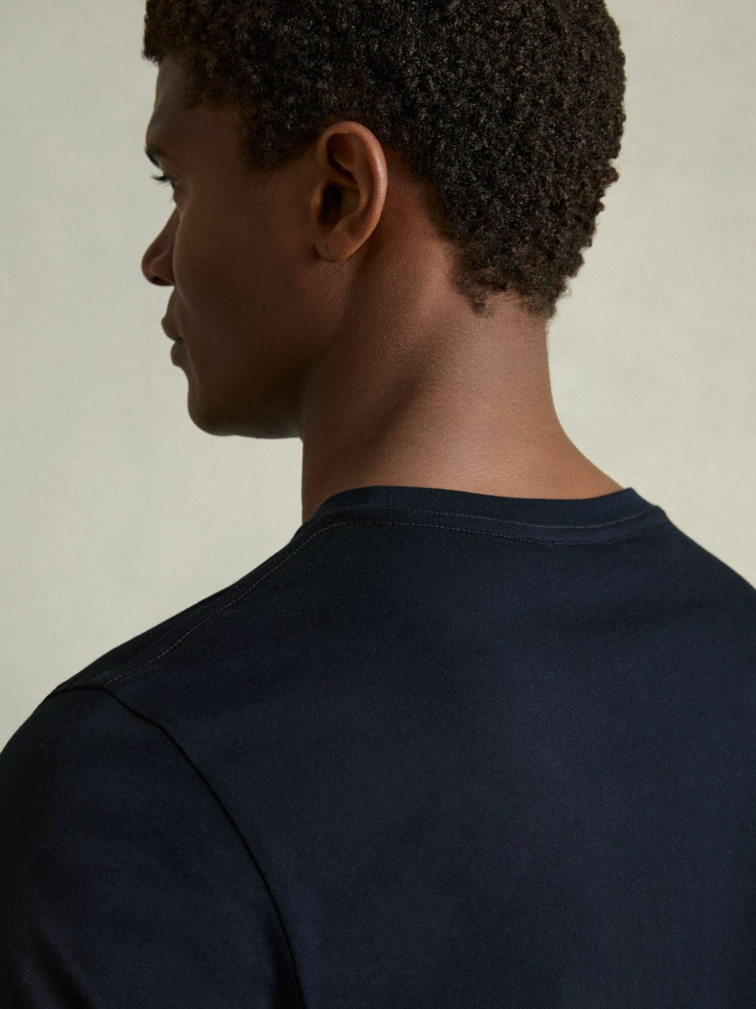 Cotton Crew Neck T-Shirt  | Men
