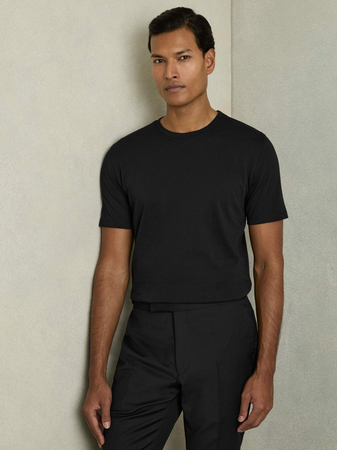 Cotton Crew Neck T-Shirt  | Men