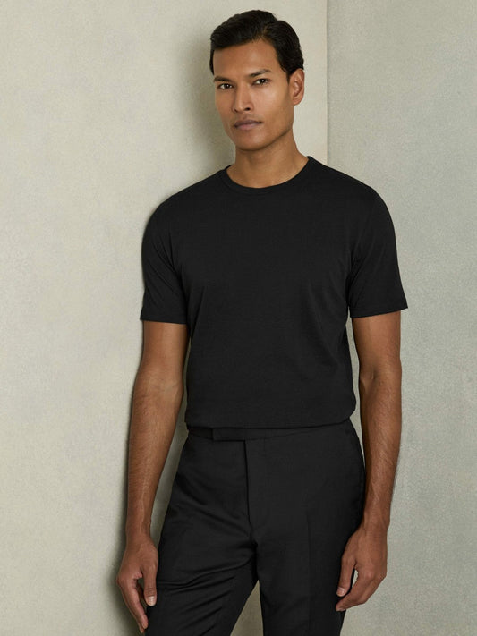 Cotton Crew Neck T-Shirt  | Men