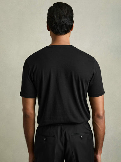 Cotton Crew Neck T-Shirt  | Men