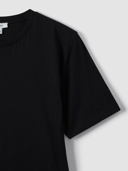 Cotton Crew Neck T-Shirt  | Men