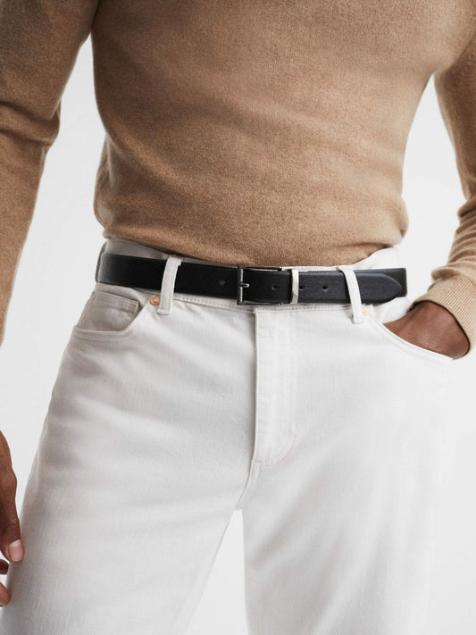 Reversible Leather Belt Black/Dark Brown | Men
