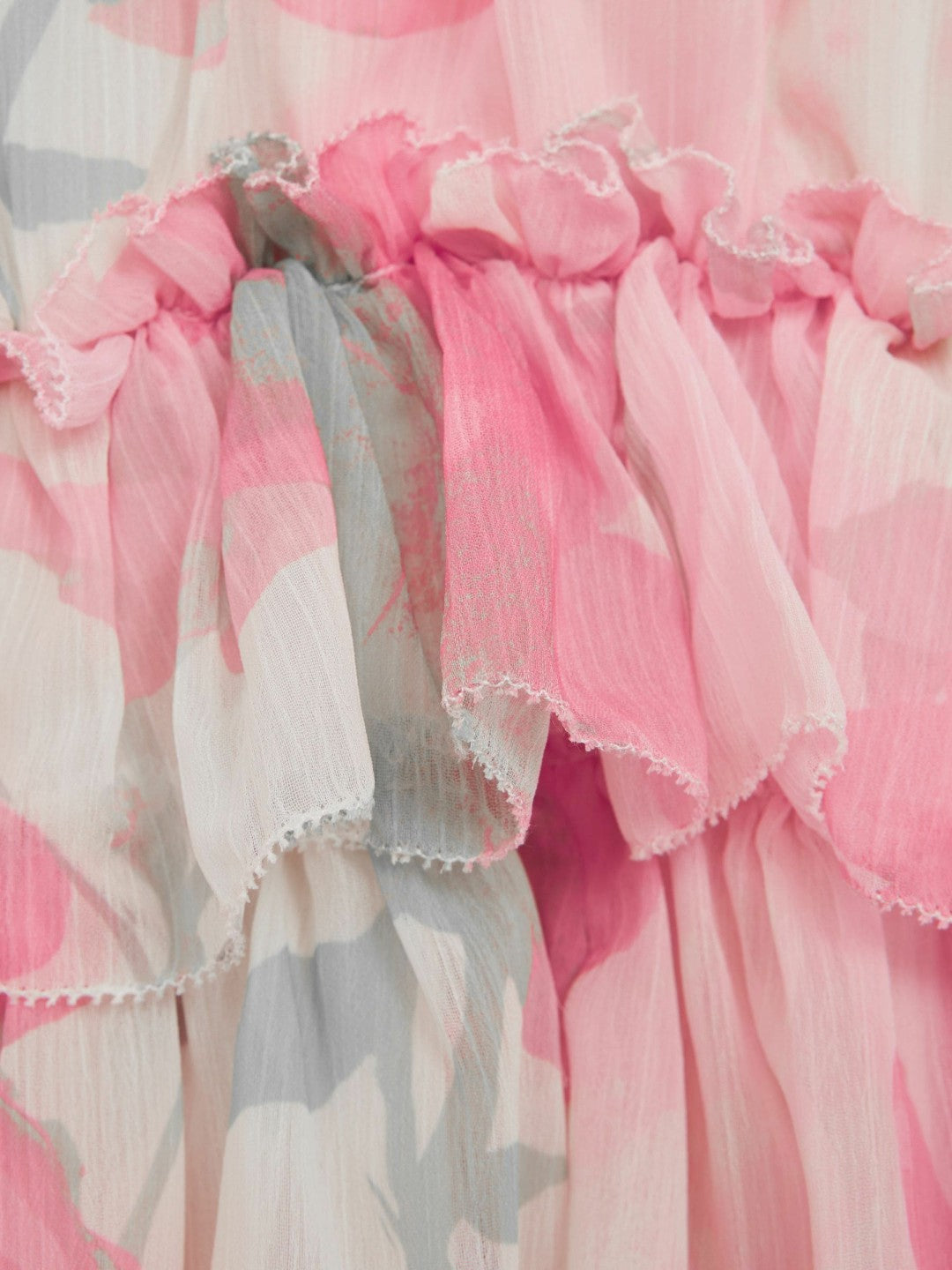 4-9 yrs Printed Tiered Dress Pink Print | Children & Baby