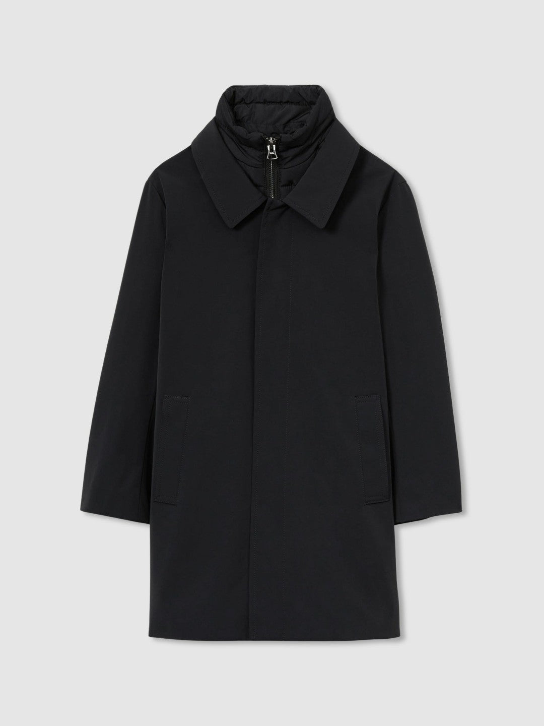 9-13 yrs Gabardine Coat with Removable Gilet Navy | Children & Baby