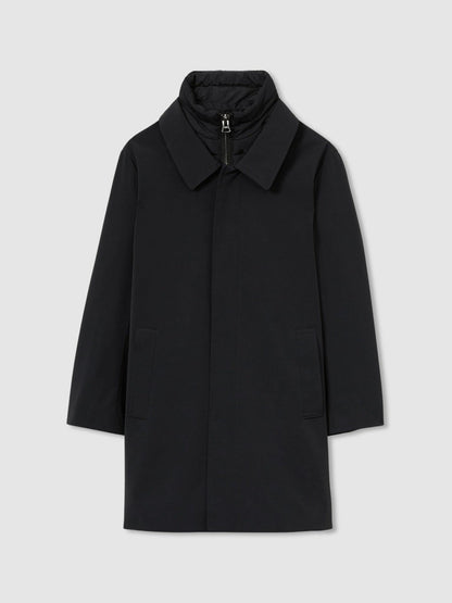9-13 yrs Gabardine Coat with Removable Gilet Navy | Children & Baby